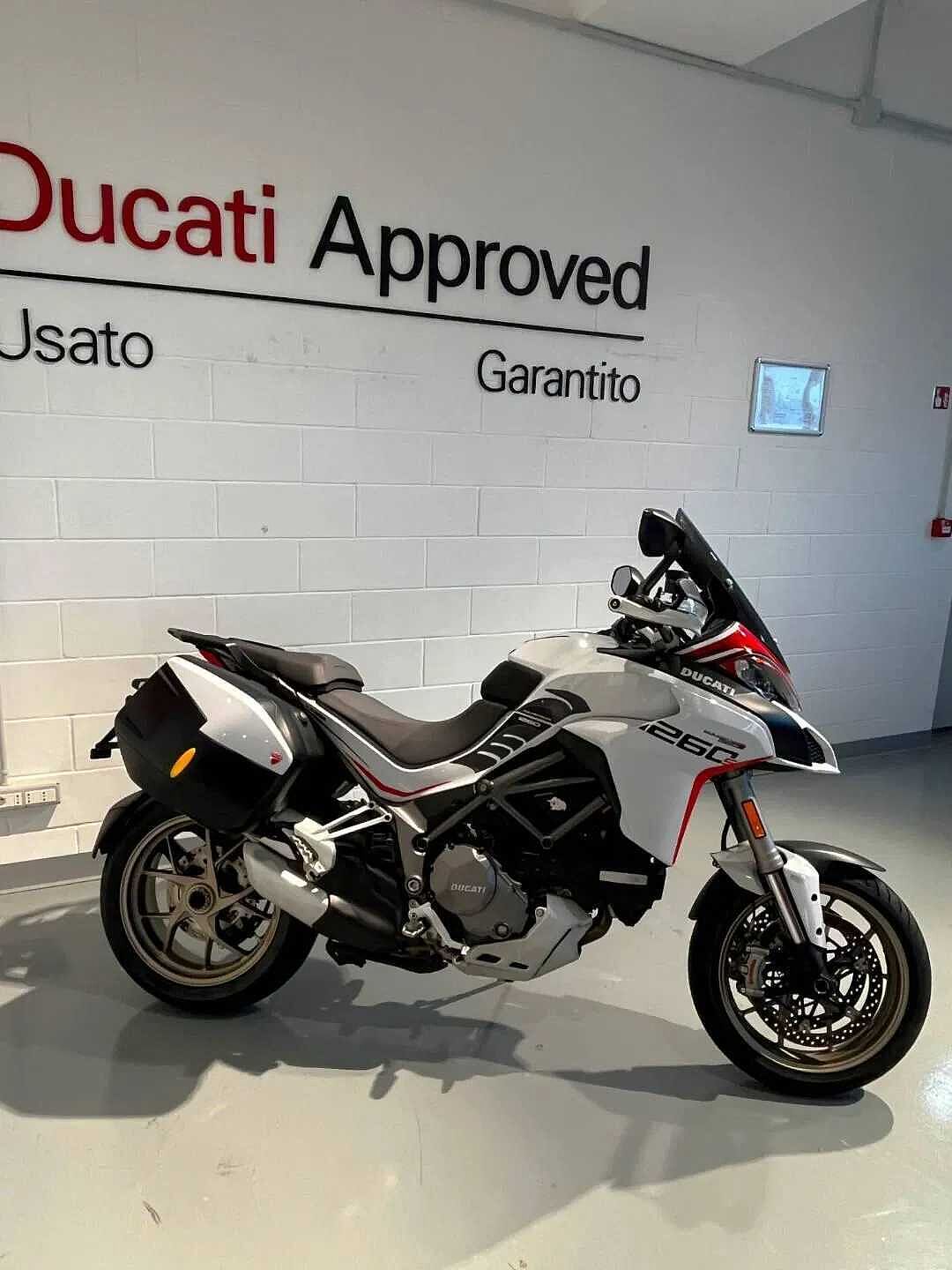 DUCATI MULTISTRADA 1260 TOURING WHITE 
