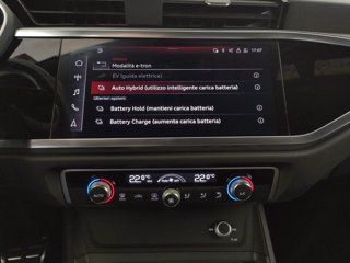 AUDI Q3 sportback 45 1.4 tfsi e identity black s-tronic