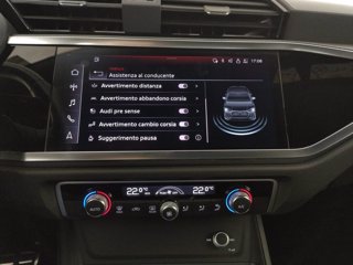 AUDI Q3 sportback 45 1.4 tfsi e identity black s-tronic