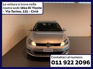 VOLKSWAGEN Golf variant 1.6 tdi (btdi) highline 110cv dsg