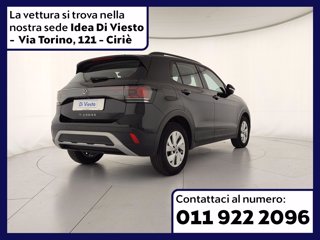 VOLKSWAGEN T-cross 1.0 tsi life 95cv