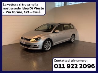 VOLKSWAGEN Golf variant 1.6 tdi (btdi) highline 110cv dsg