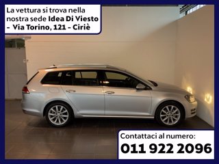 VOLKSWAGEN Golf variant 1.6 tdi (btdi) highline 110cv dsg