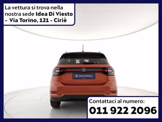 VOLKSWAGEN T-cross 1.0 tsi sport 110cv