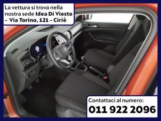VOLKSWAGEN T-cross 1.0 tsi sport 110cv