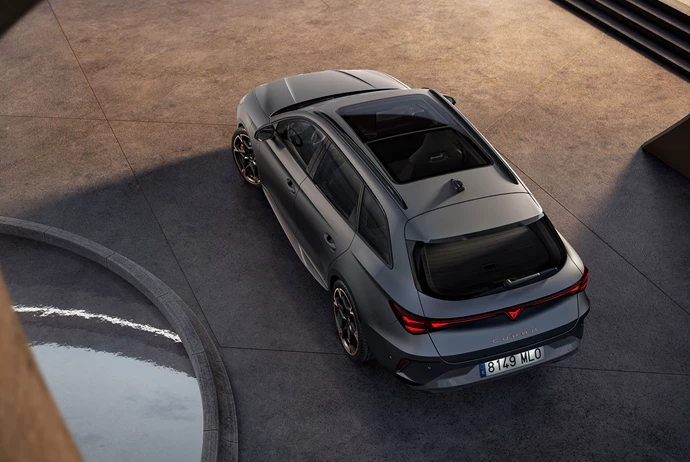 Birds Eye View Rear Cupra Leon Sportstourer 2024