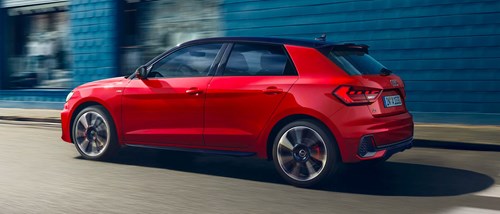 Audi A1 Allstreet vista posteriore crossover