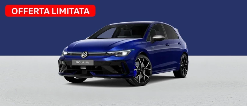 Nuova Golf R Noleggio Privati o Aziende e P.IVA
