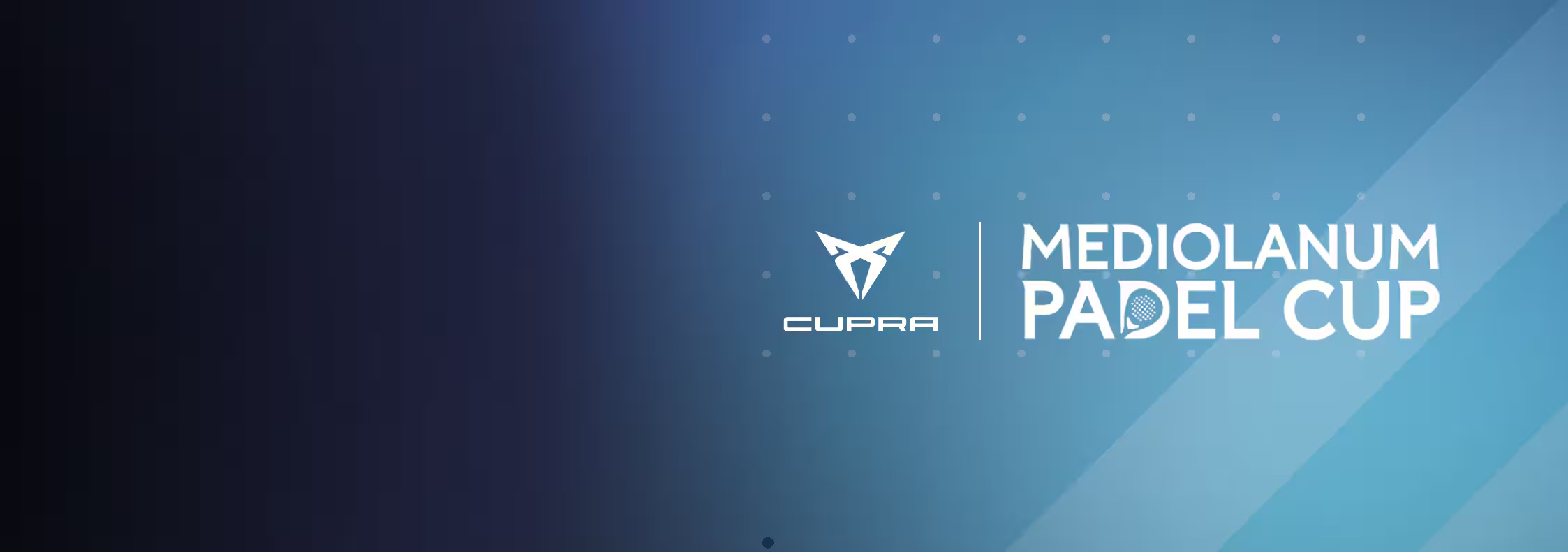 Atleti di padel, visual dell'experience CUPRA Di Viesto